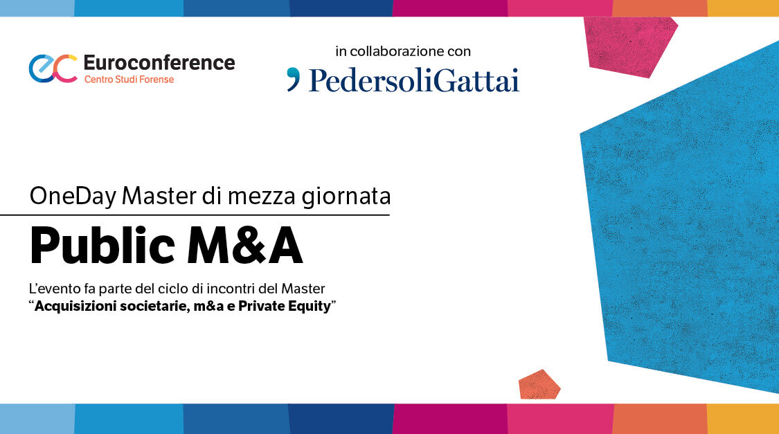 Immagine Public M&A | Euroconference